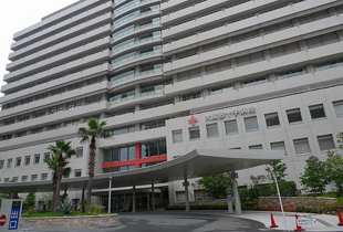 大阪赤十字病院 450m